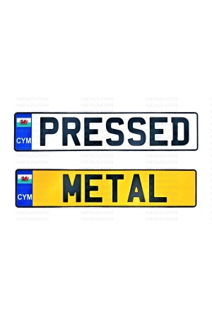 Metal Number Plates | Wales