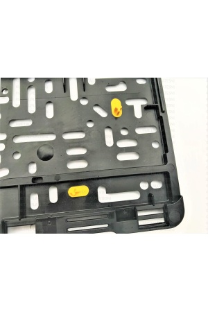 Number Plate Frames | Black 03
