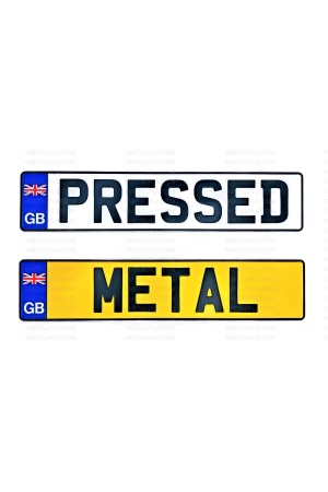 Metal Number Plates | Great Britain