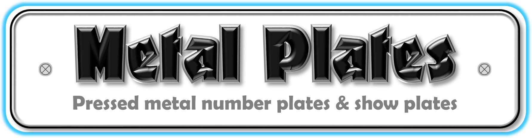 Metal Plates NI | Premium pressed metal number plates