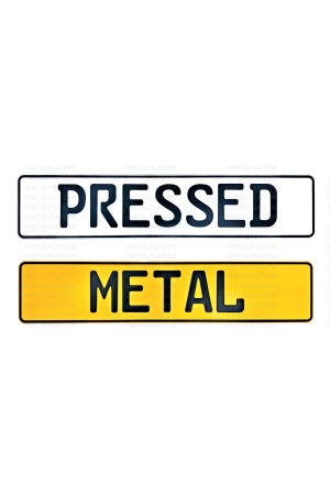 Metal Show Plates | Plain