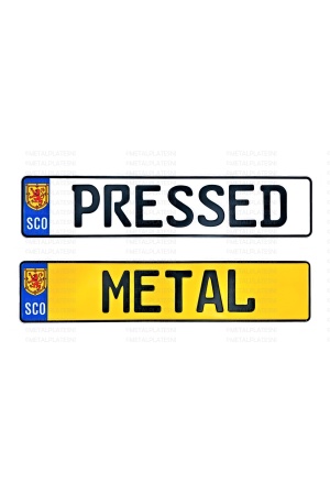 Metal Show Plates | Scotland Arms